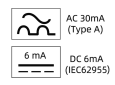 UKCA 30mA-300mA Residual Current Circuit Breaker RCCB Type EV 10kA 0