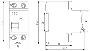 VFL001 ELCB Earth Leakage Circuit Breaker TYPE AC, TYPE A, TYPE ASi 3