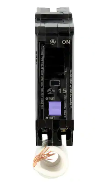 HAROK Q-Line 15Amp Single-Pole Dual Function Arc Fault/GFCI Breaker 0