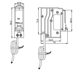 VRL01 Residual Current Operated Circuit Breaker With Over-Current Protection RCBO Type A With 2,000 Mechanical Life 2