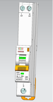 BESTAFDD 1 HAROK 32A 30mA CE Certified Combined AFDD RCBO 0